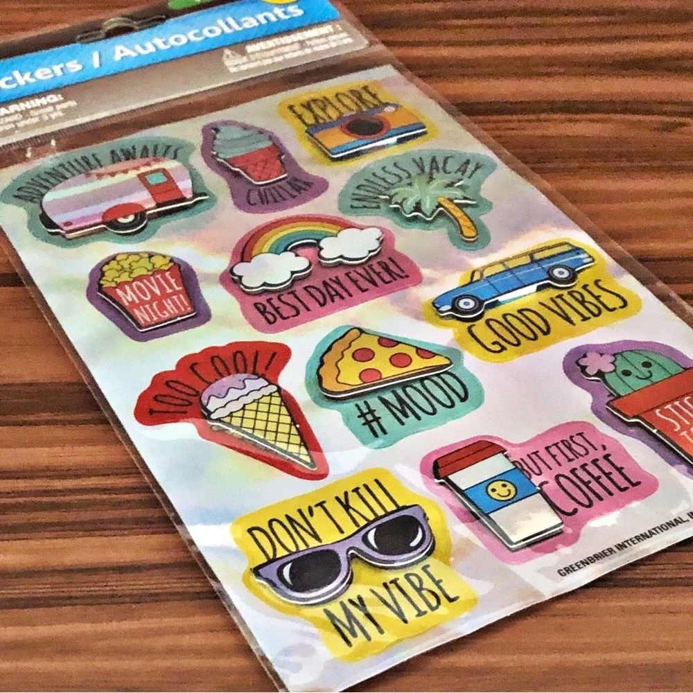 Bundle/Lot 121 Stickers Scrapbooking Bujo Journaling Arts & Crafts Posters Decor